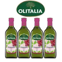 在飛比找momo購物網優惠-【Olitalia奧利塔】葡萄籽油(1000mlx4瓶)