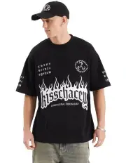 [KSCY] System Loopback Street Tee in Jet Black