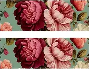 Gym Towels,Hand Towels,Workout Towels for Gym Bag,Floral Seamless Roses,2-Pc