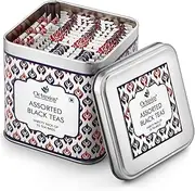 Octavius Black Tea Sampler Variety Pack | Rich Antioxidant | Helps in Weight Management Support | 25 Tea Bags
