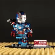 FFDD TMB Iron Man War Machine Iron Patriot Top Mountain Custom Minifigure