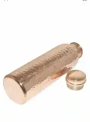 New Whole Sale Lot Of 50 Traditional Hammered Copper Water Bottles Leak Proof