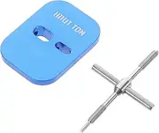 TOYANDONA Fishing Reel Bearing Remover Tool Kit Durable Aluminum Alloy Spool Pin Puller for Quick Fishing Hook Removal Reel Maintenance