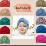 頭巾甜甜圈兒童頭巾兒童頭巾嬰兒頭巾可愛頭巾中心嬰幼兒頭巾