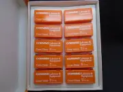 CORNING PYREX 22mm x 22mm Square #1 Cover Glass 10 Packs/Case 2865-22