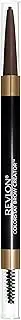 [Revlon] Eyebrow Pencil & Powder, ColorStay Brow Creator 2-in-1 Eye Makeup with Spoolie, Longwearing with Precision Tip, 610 Dark Brown, 0.23 Oz