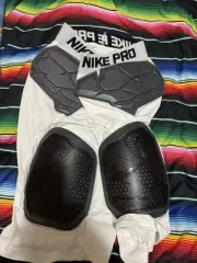 Nike Pro Combat Compression Shorts XXXL Men White Swoosh Padded Football Girdle