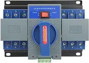 Transfer Switch, Mini 63A 3P Dual Power Source Switch, Automatic Power Switch, Anti Interference Generator Switch for Residential