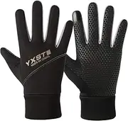 [BABESA] Winter Warm Gloves,Hand Gloves Thermal Outdoor,Winter Cycling Gloves Running Gloves Touch Screen Anti-Slip Thermal Lightweight Warm Gloves