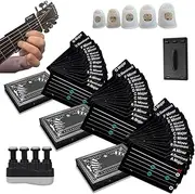 Fantastic Cards for Mastering Guitar Chords Fast, Hoarse Lpse-0 Guitars Chord Flash Cards to Learn in Minutes, Perfect Beginner Learning Tool & Musician Gift, Portable Guitar Accessories, Easy Read