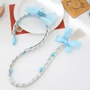 Girls Frozen Princess Headband Braid Crown