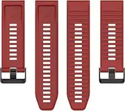 [MGTCAR] 26mm 22mm Watchband Strap For Garmin Fenix 6X 6X Pro 5X 3 3HR Soft Silicone Wrist Band for Garmin Forerunner 935 945 Bracelet