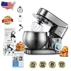 Durable 5.8 QT Stand Mixer with Dishwasher Safe Attachments and Splash Guard