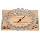 Beer Flyboard-Drinking Games Creative Adult Drinking Game Wooden Glass Roulette