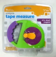 Learning Resources Simple Tape Measure, Retractable Toy 4 Foot Tape Measure