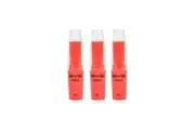 3PK BYS Fruity Strawberry Chapped Lipbalm Cosmetic Beauty Scent Makeup w Lid RD