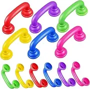 HONMEET 12 Pcs Phone Talk Tools Play Phone Pretend Phone Reading for Phones for Phone Receiver Epic Reading App for Phone for Office Phone Abs
