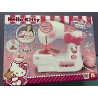 在飛比找蝦皮購物優惠-HELLO KITTY 兒童手工迷你縫紉機玩具