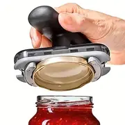 Jar Opener, Adjustable Jar Bottle Opener, Adjustable Multifunctional Metal Can Opener, Jar Lid Gripper, Manual Jar Bottle Opener, Kitchen Accessories, Party S
