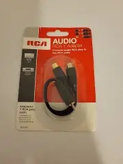 RCA Y Splitter Audio Jack Cable Adapter