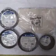 Snow Peak 1 Bowl, 3 Plates, Tote Bag