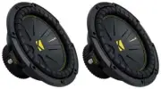 Kicker 50CWCS84 CompC 8" Subwoofer SVC 4 ohm Car Audio Sub CWCS84