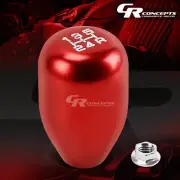 M10x1.5 THREAD 5-SPEED MT RACING SHORT THROW SHIFTER KNOB RED FOR HONDA/ACURA (for: Honda)