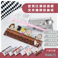 在飛比找momo購物網優惠-【收納王妃】[史努比]Snoopy 網狀/透明 萬用收納袋 