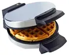 Black & Decker, Brushed Chrome, Belgian Waffle Maker, Non-Stick, Ready Light