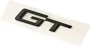 NPZPTFVFNR Letter Number Emblem Fit for BMW GT Trunk Model Name Badge Car Styling Refitting Sticker Chrome Silver(Matte Black)