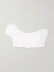 [Zimmermann] Zimmermann - Matchmaker Cropped Appliquéd Linen Top - Ivory - 3 3 Ivory
