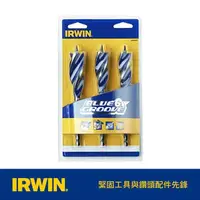 在飛比找momo購物網優惠-【IRWIN 握手牌】3件6倍速木工鑽頭組(IW-10506