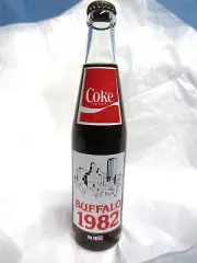 Coke Buffalo NY 1832-1982 We're Talkin' Proud Sesquicentennial Glass Bottle