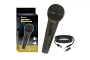 Sansai Dynamic Professional Vocal Microphone Corded Mic for PA Speaker Studio