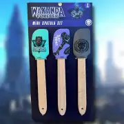 3 Pack Silicone Wakanda Forever Marvel Mini Spatula Set Heat Resistant Cooking