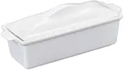 EBM Ceramic White Terrine, Large