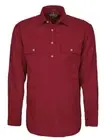 PILBARA Ritemate Men's Closed Front, Pilbara L/S Work Shirt RM200CF Ochre 2XL
