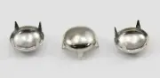 6.5mm Silver Pearl Stud 4 Prongs Non Rusting - 125 PCS