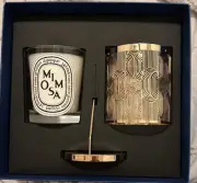 Diptyque Lantern Gift Set With Mimosa Scented Candle 6.5 oz Limited Edition