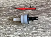 Straight One Way Universal Inline Washer Valve For Car Van Mini Bus Water Pump