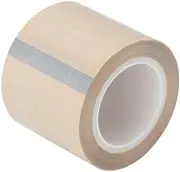 PTFE Coated Fiberglass Telfon Tape,high Temperature Tape,Drying Mechanical Conveyor Belt, Welding Sealing Tape,Teflon Tape for Vacuum Sealer Machine,50mm x 11yards/33feet