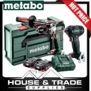 Metabo Brushless Hammer Drill & Impact Driver Combo 4.0Ah 18v Li-Ion AU68201640
