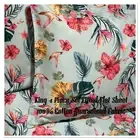 1000TC Premium Cotton/Satin 4Pcs King Size Fitted/Flat40cm Printed Bedsheet Set