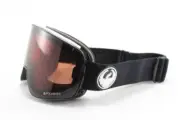 Dragon NFX2 Ski and Snow Goggles Black Frame, Amber Lumanlens Polarized Lens New