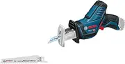 [Bosch Professional] 12V System GSA 12V-14 cordless reciprocating saw (cutting depth in wood/metal profiles: 65/50 mm, including 2 saw blades, excluding batteries and charger, in carton)