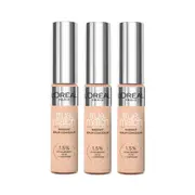 3 x L'Oreal Paris True Match Radiant Serum Concealer 11mL - 4N