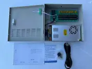 18 CH Channel CCTV Camera Power Supply Distribution Box DC 12V, 20A