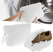 [Mbnvtxh] 2 Pcs Shoe Washing Machine Bag Reusable Shoe Cleaning Bag Efficient Laundry Shoe Bag with Protective Hidden Zipper Practical Shoe Washing Bag for Most Shoe Types and Sizes Fulasun.