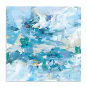 Artey | Exuding Summer Blue - Stretched Canvas - Stretched Canvas - 100 x 100cm
