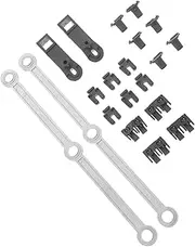HAWILLOSCH Intake Repair Kit Chrome-Vanadium Steel Manifold Runner Connecting Rod Easy Install Enhance Performance